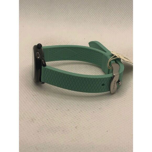 Fossil ES4489 Womens Silicone Analog Black Dial Quartz Genuine Wrist Watch KS279 - Picture 8 of 9